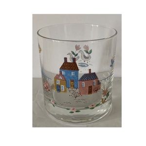 Heartland Village On The Rocks Glasses International Tableworks 3.5” Set of 3